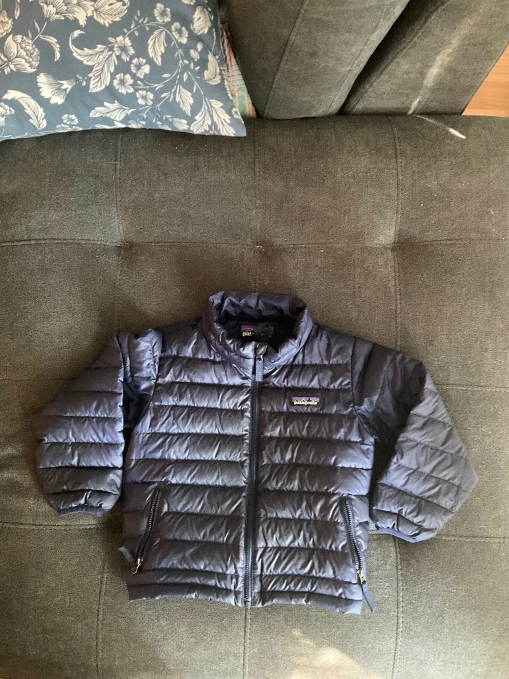 EUC Patagonia Black Quilted Toddler's Jacket Size 3T